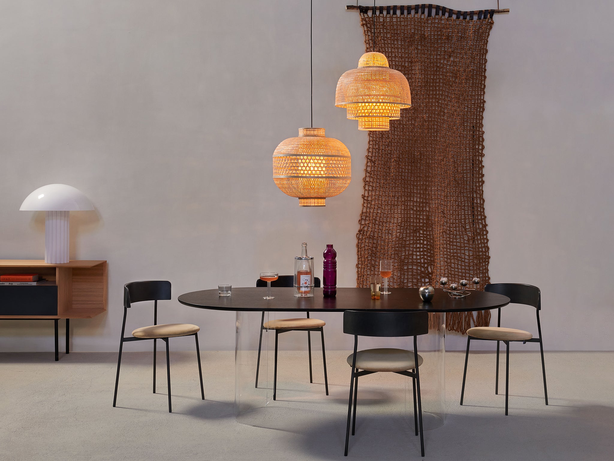 Friday Dining Chair with Wooden Seat