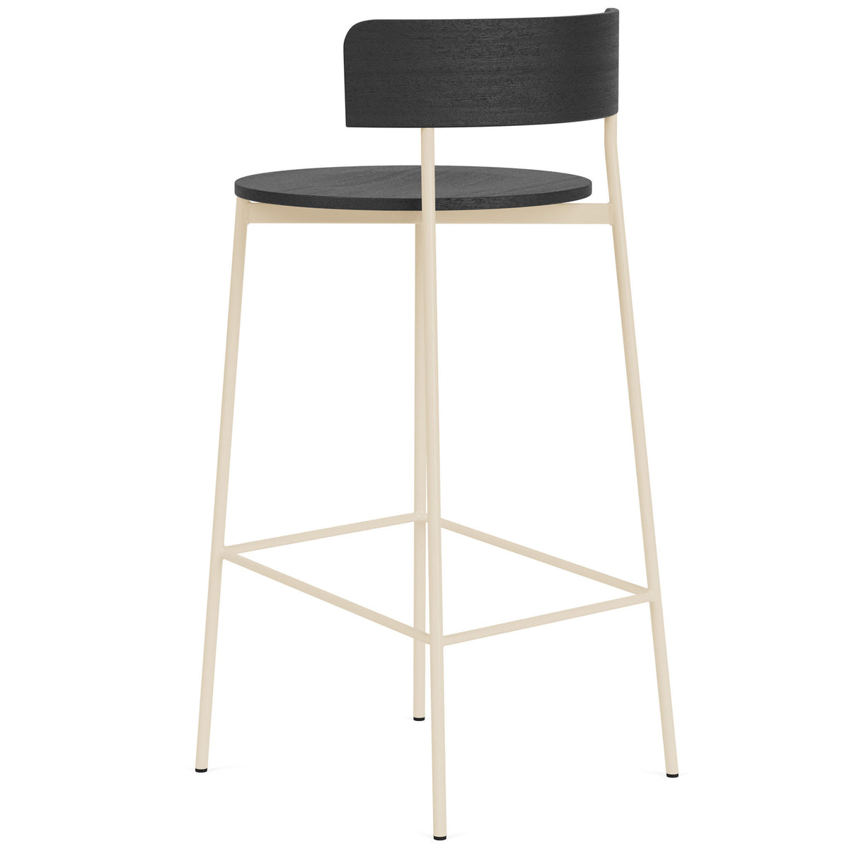 Friday Barstool with Wooden Seat