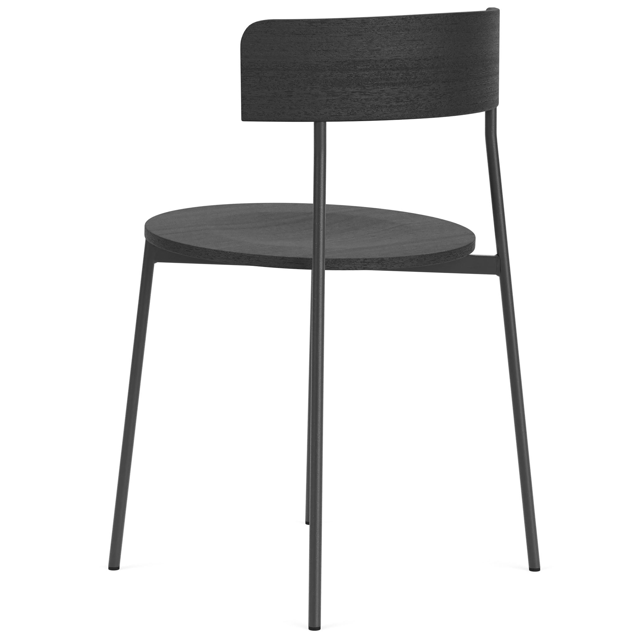 Friday Dining Chair with Wooden Seat