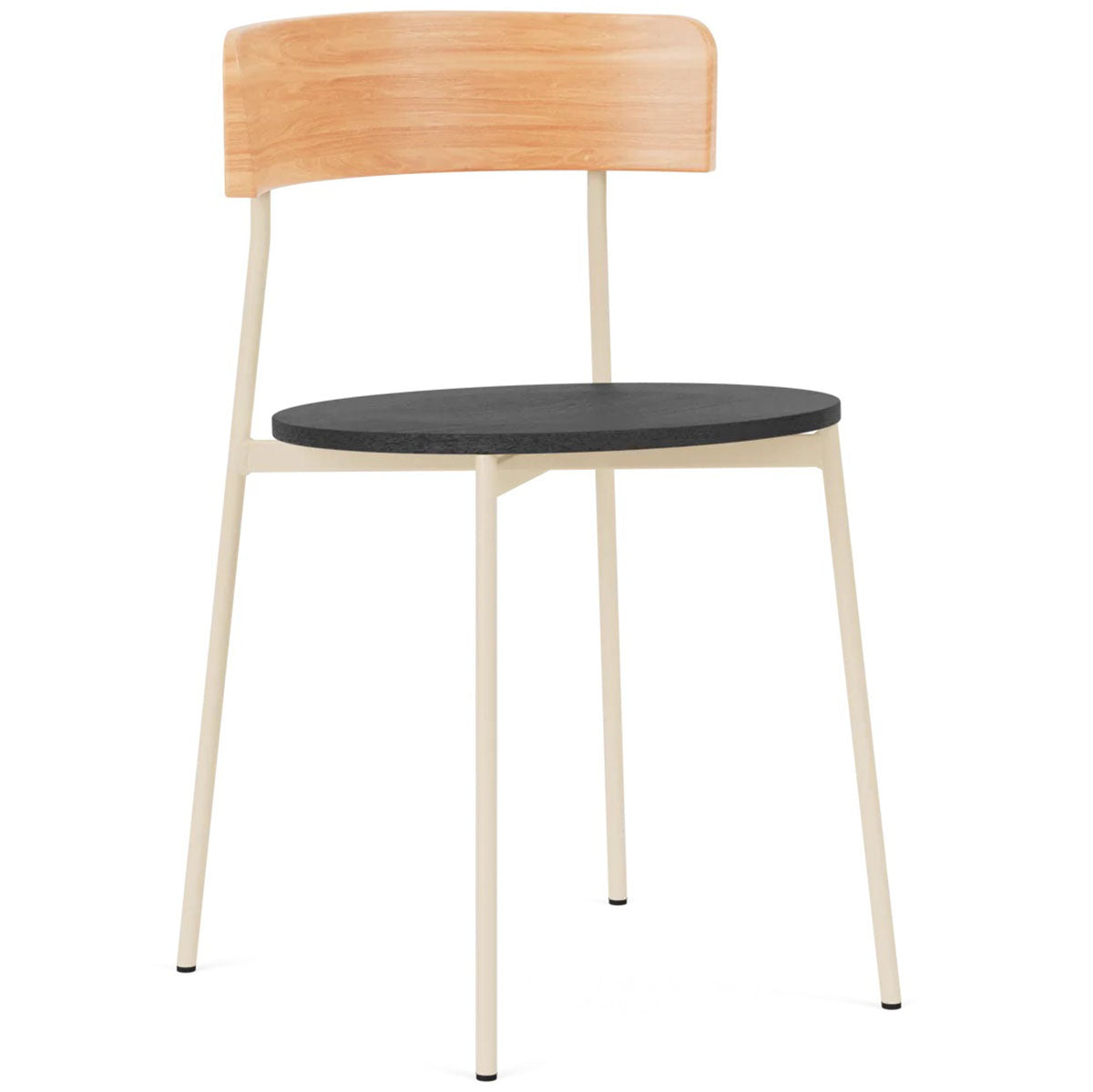 Friday Dining Chair with Wooden Seat
