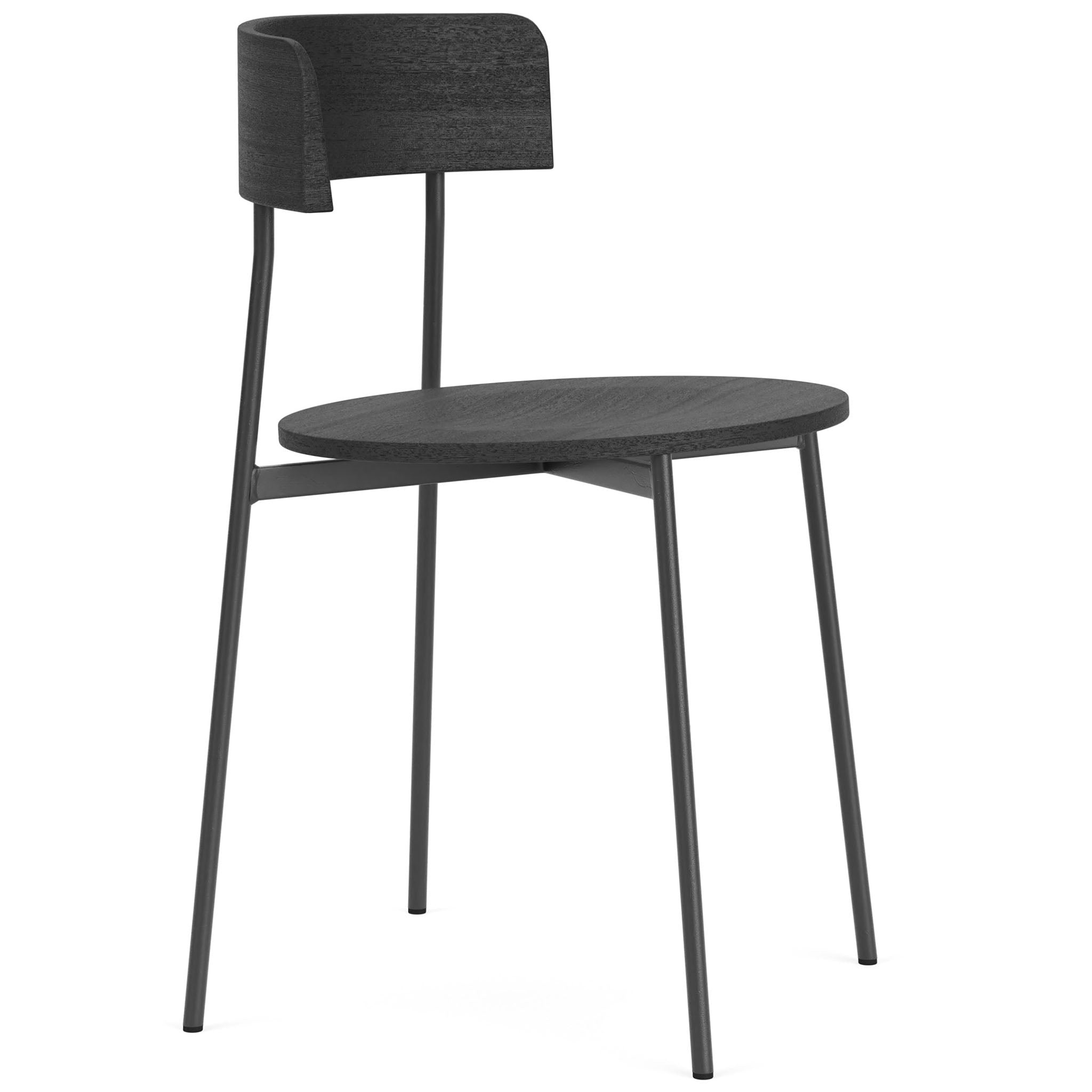 Friday Dining Chair with Wooden Seat