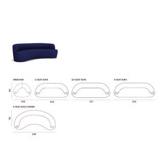 Huf 2 Seater Sofa