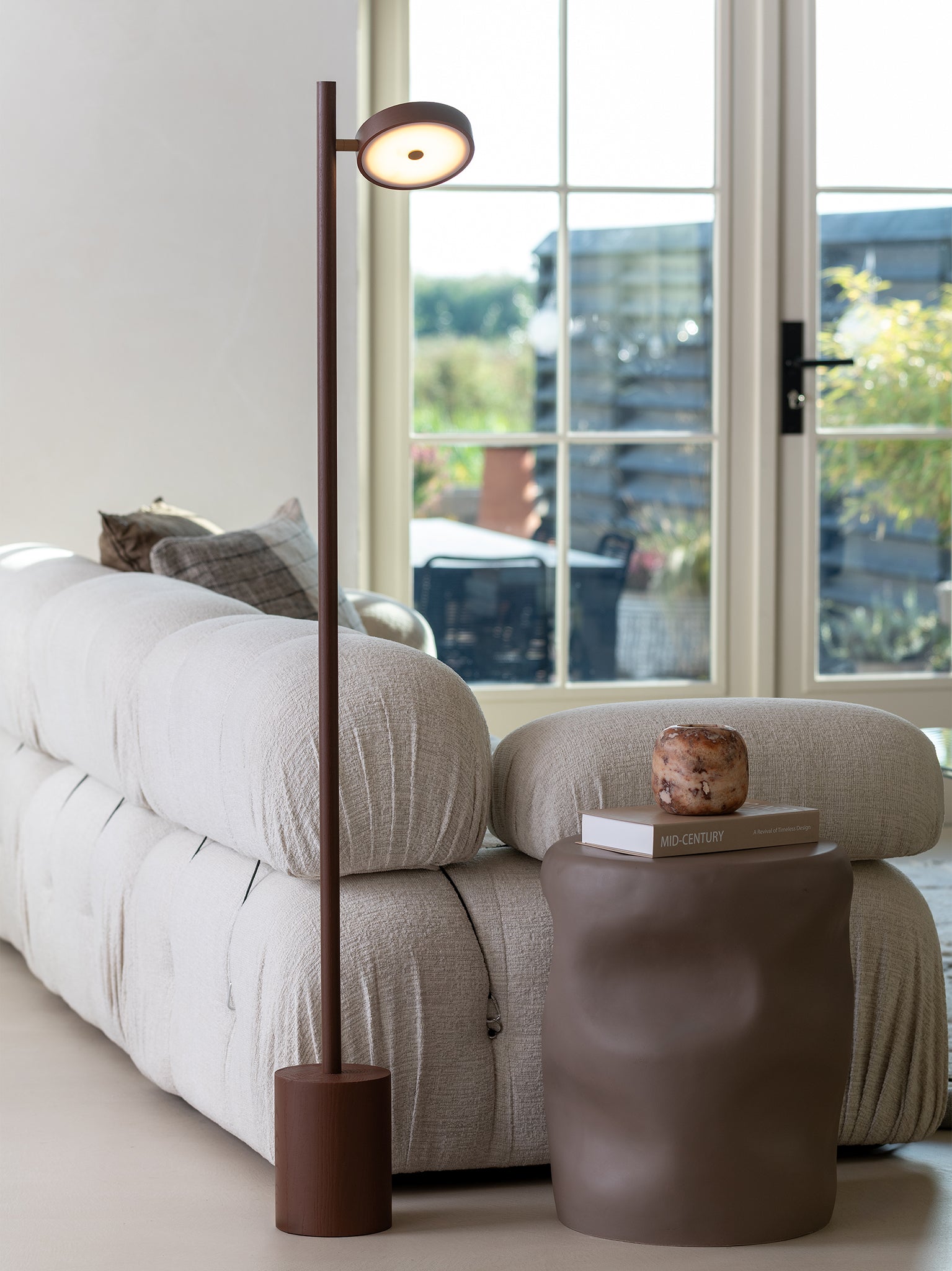 Okinawa Ash Wood Floor Lamp