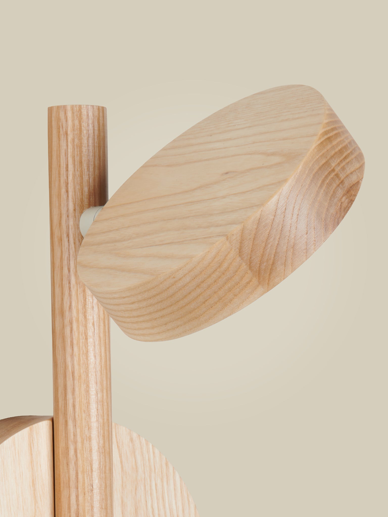 Okinawa Ash Wood Wall Lamp