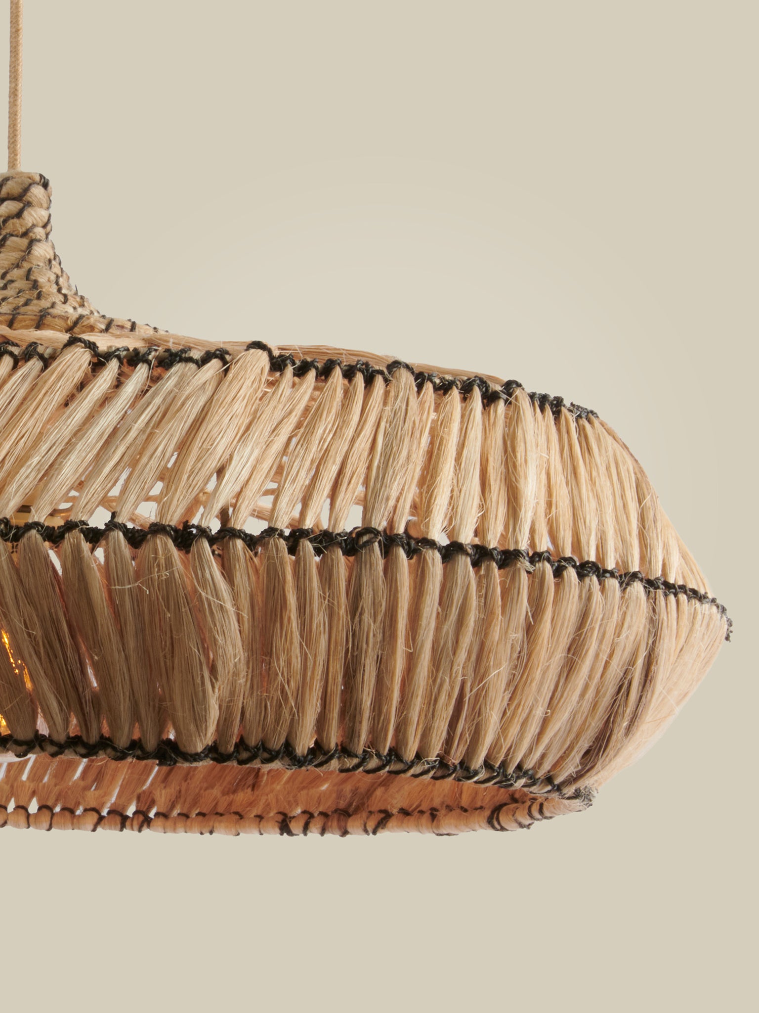 Rinjani Abaca Hanging Lamp