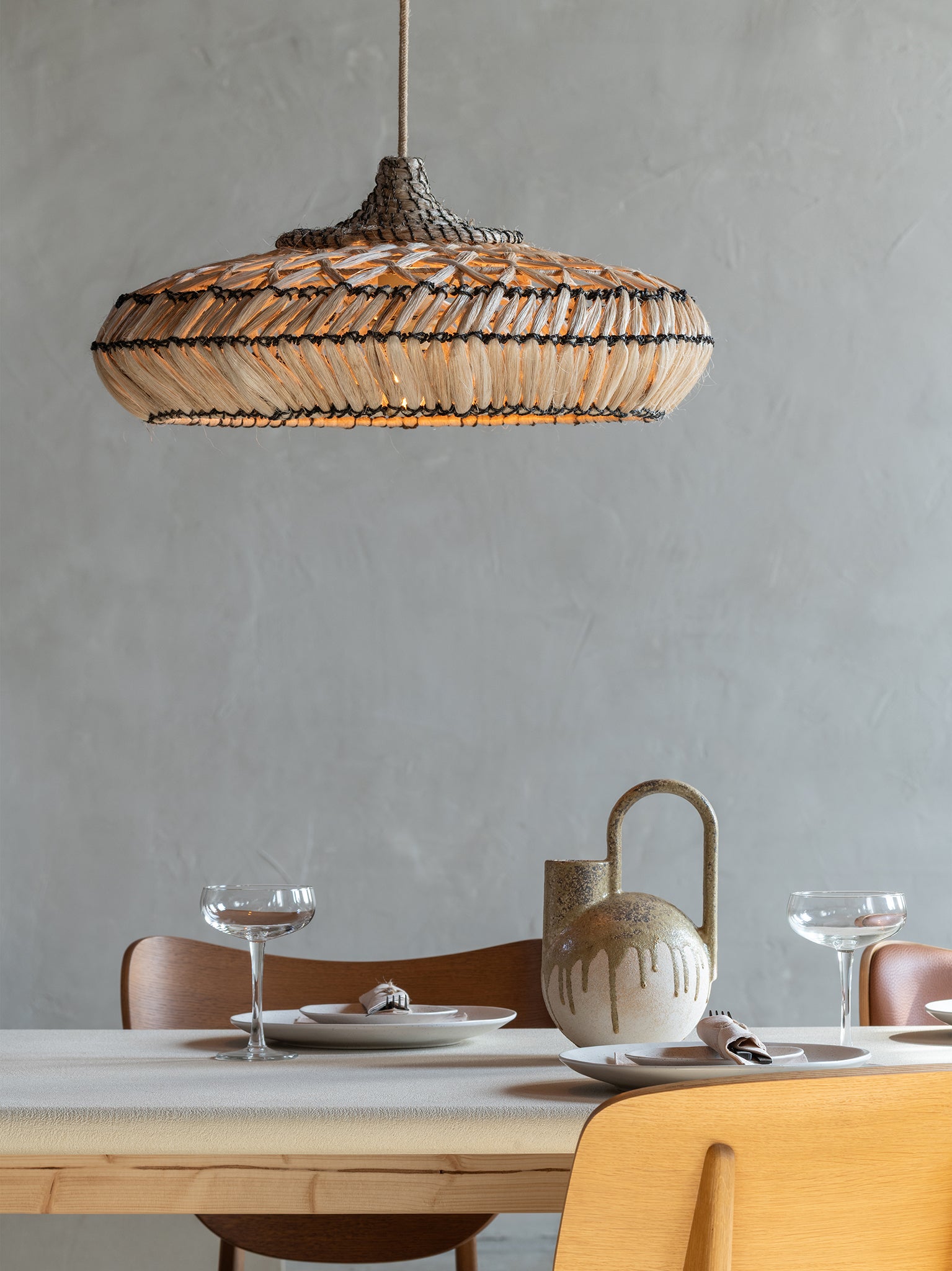 Rinjani Abaca Hanging Lamp