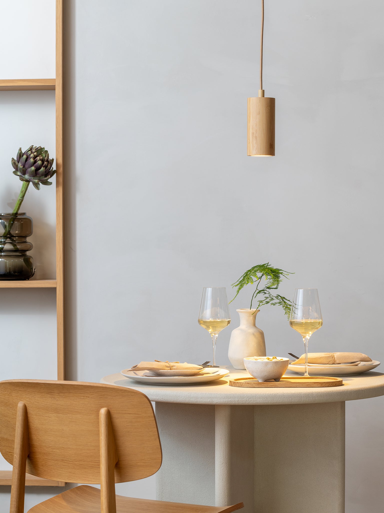 Java Bamboo Hanging Lamp