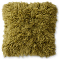 Fluffy Olive Cushion