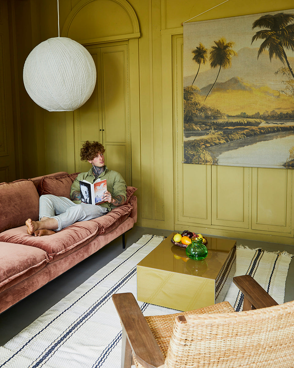 Retro 4 Seater Sofa