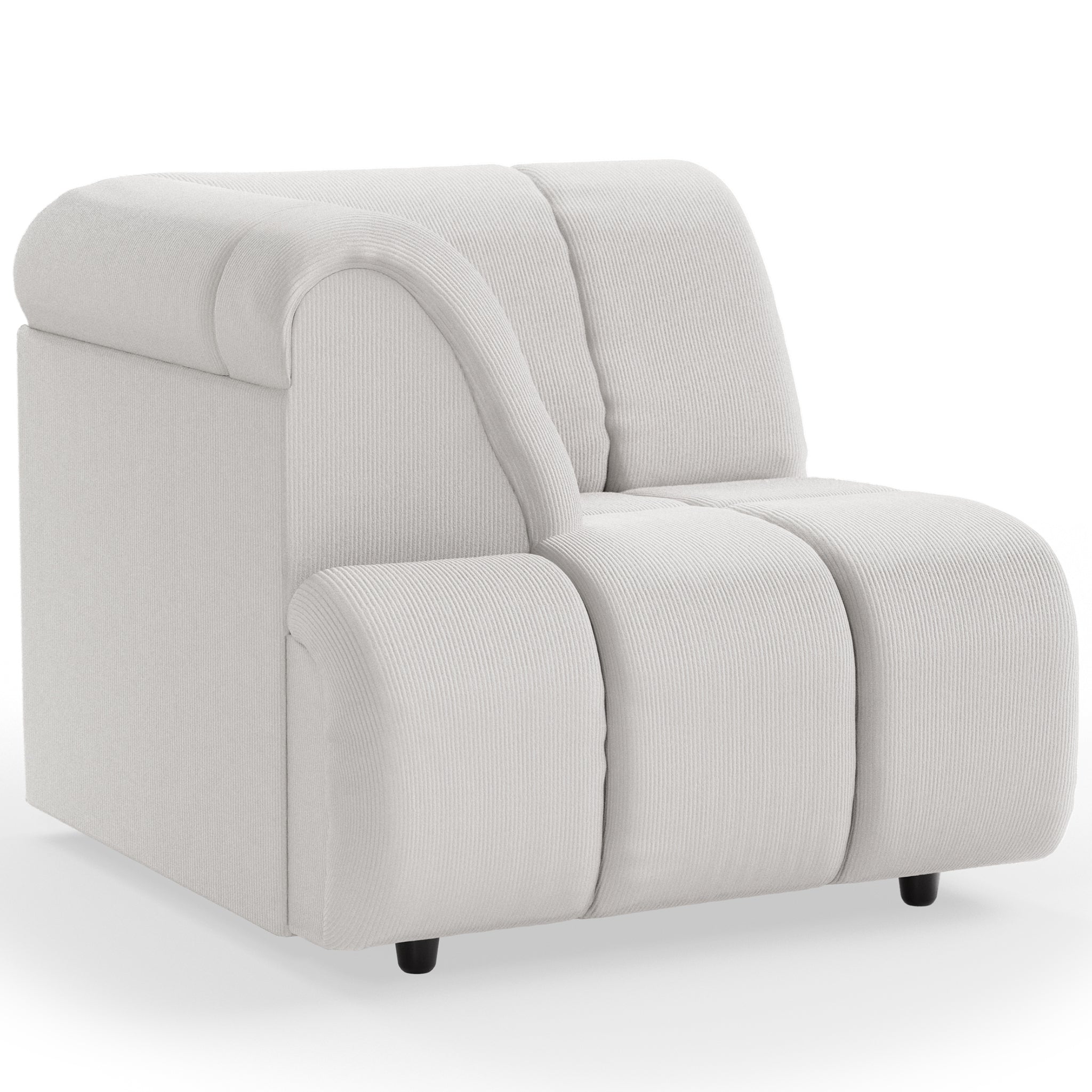 Wave Couch - Element Left High Arm