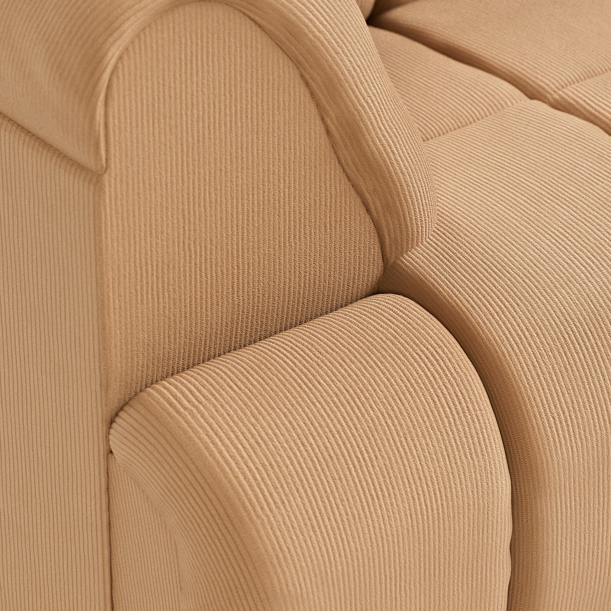 Wave Couch - Element Left High Arm