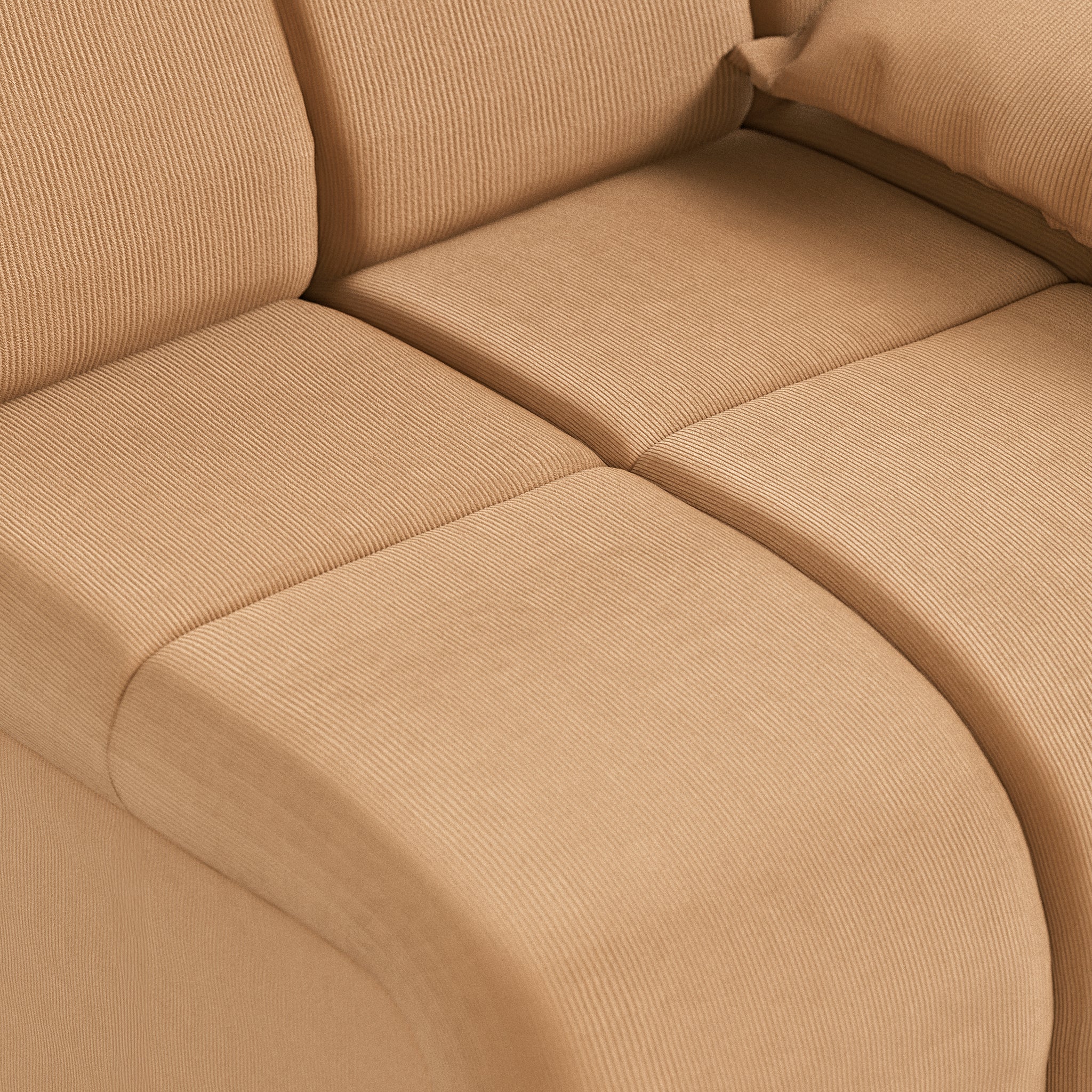 Wave Couch - Element Right Low Arm