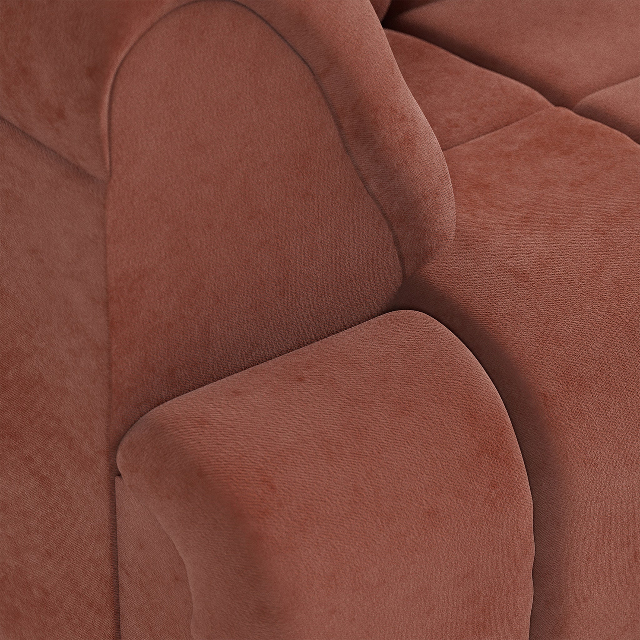 Wave Couch - Element Left High Arm