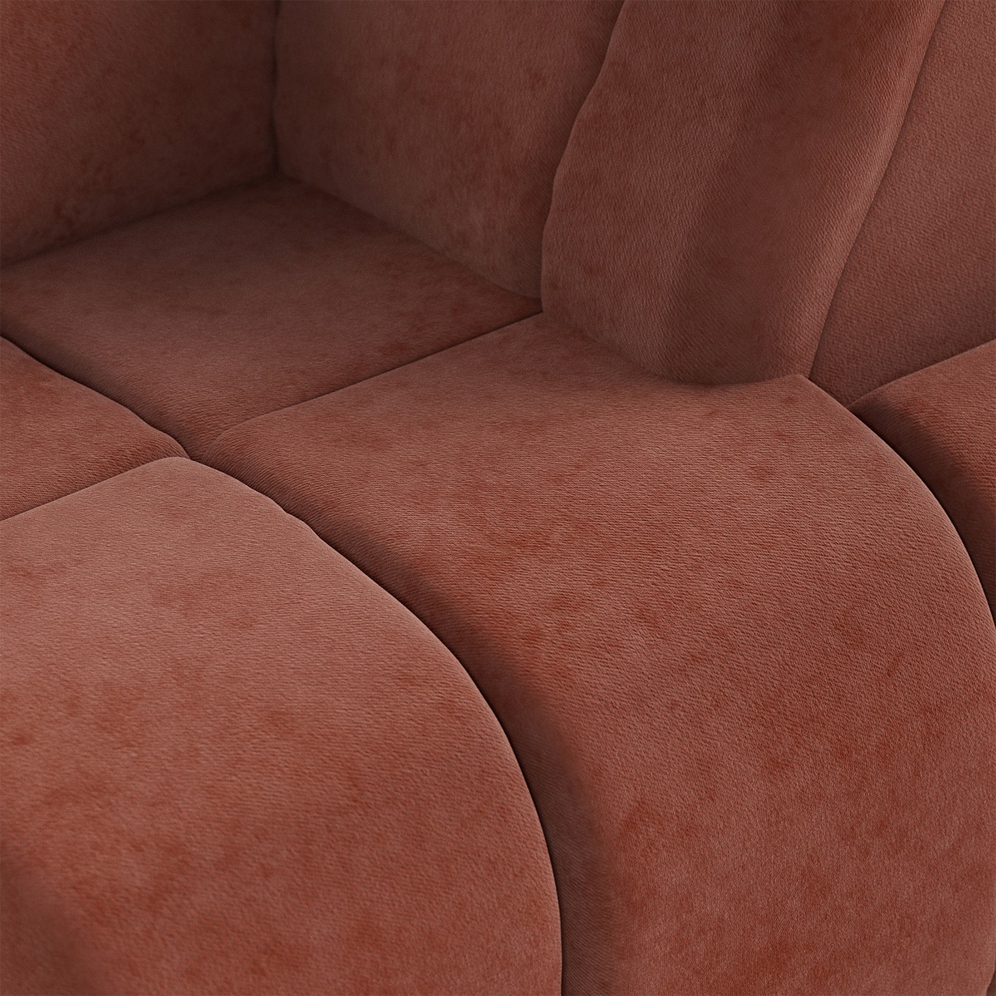 Wave Couch - Element Right High Arm