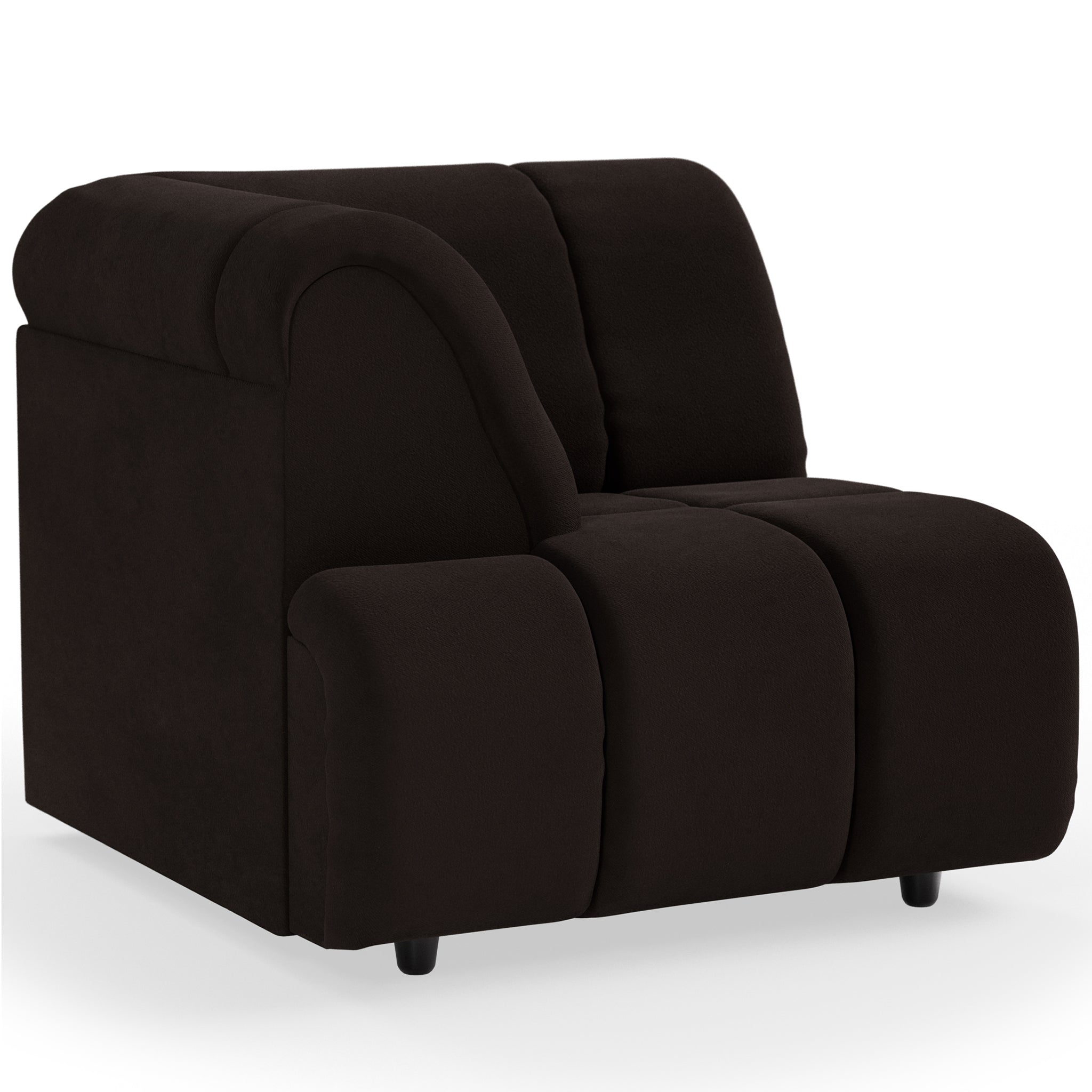 Wave Couch - Element Left High Arm