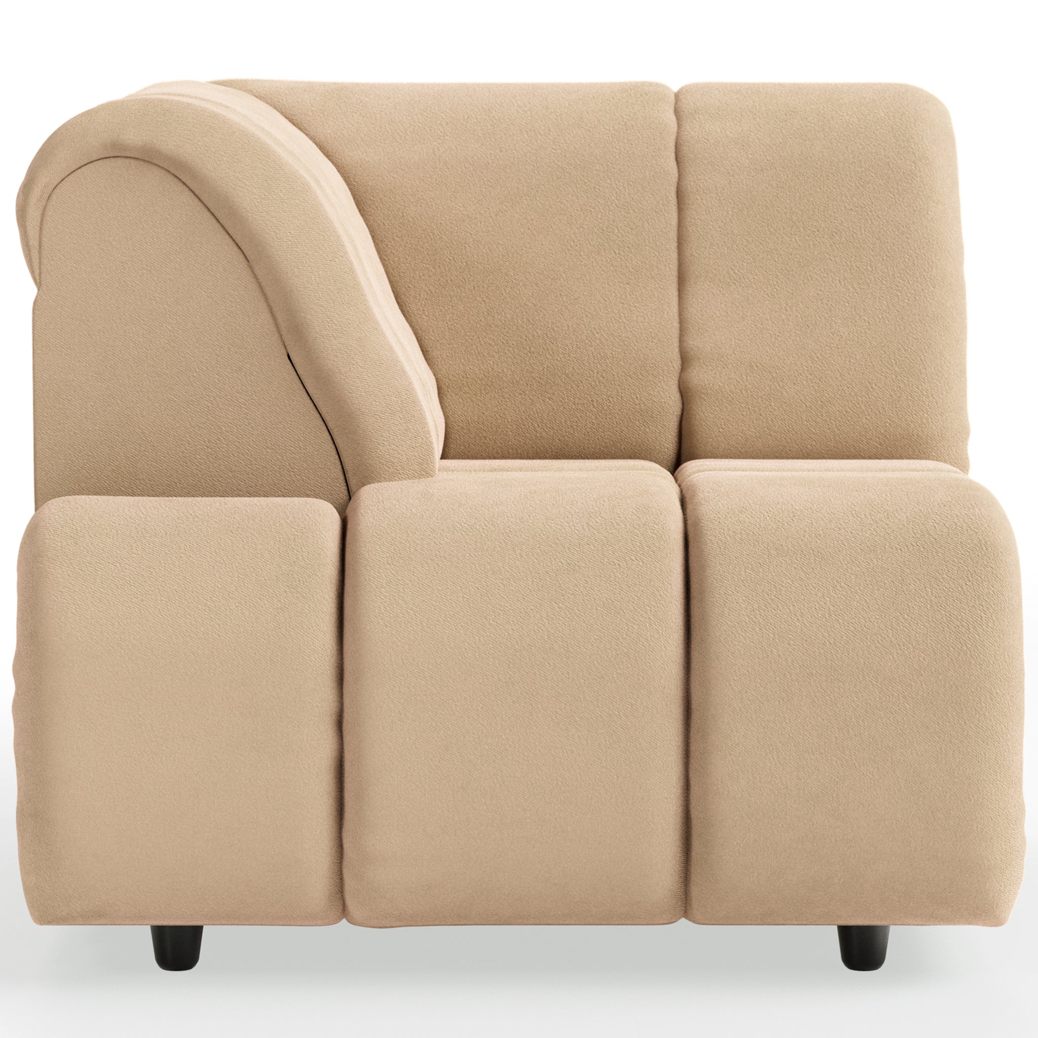 Wave Couch - Element Left High Arm