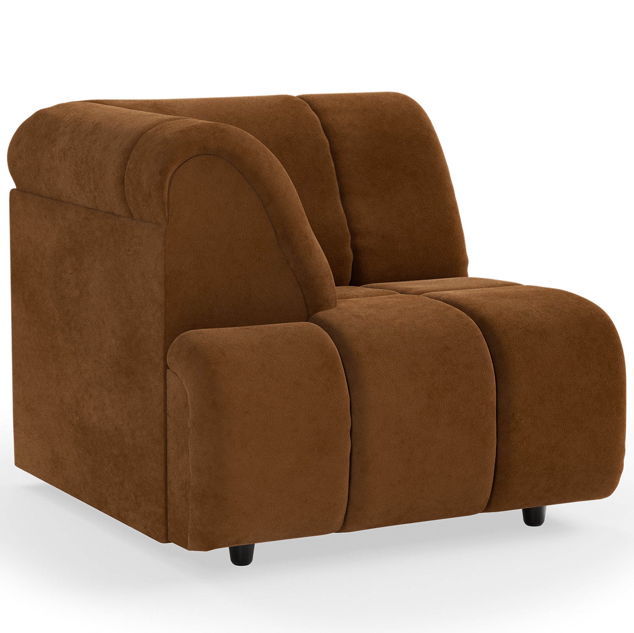 Wave Couch - Element Left High Arm