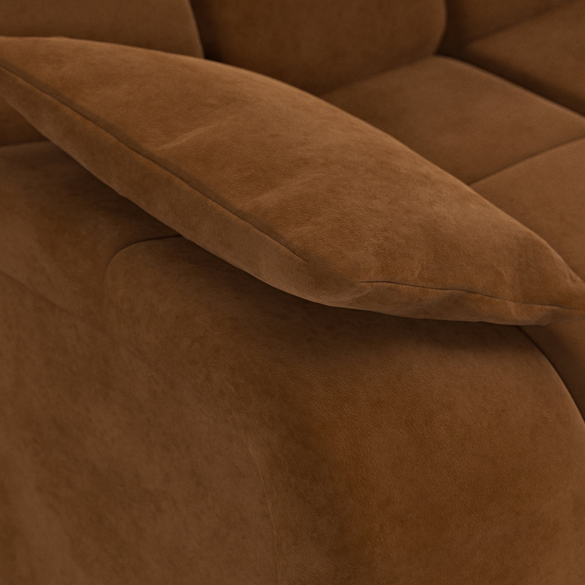 Wave Couch - Element Left Low Arm