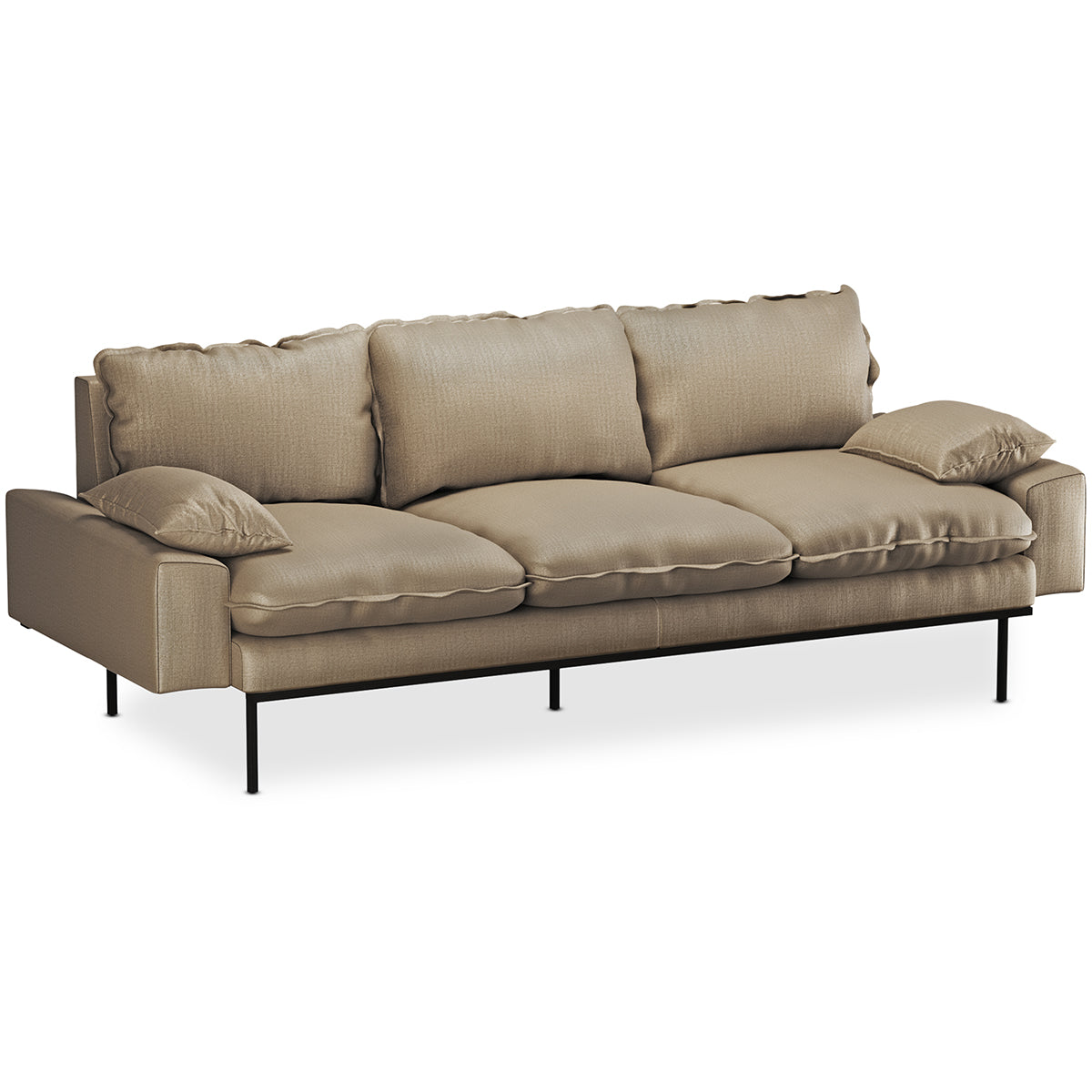 Retro 3 Seater Sofa