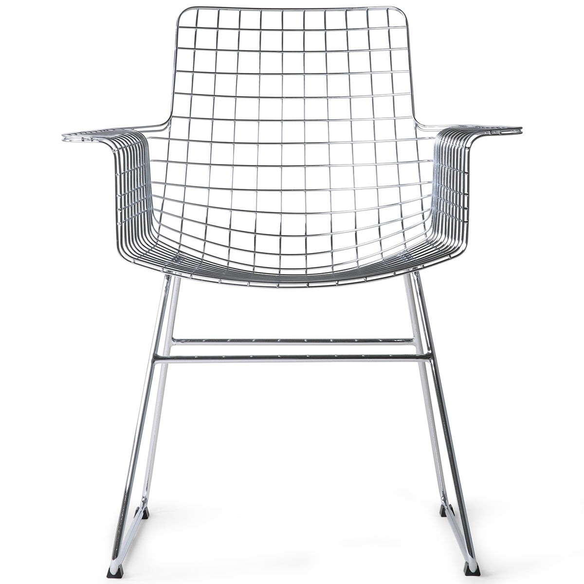 Wire Chair with Armrest