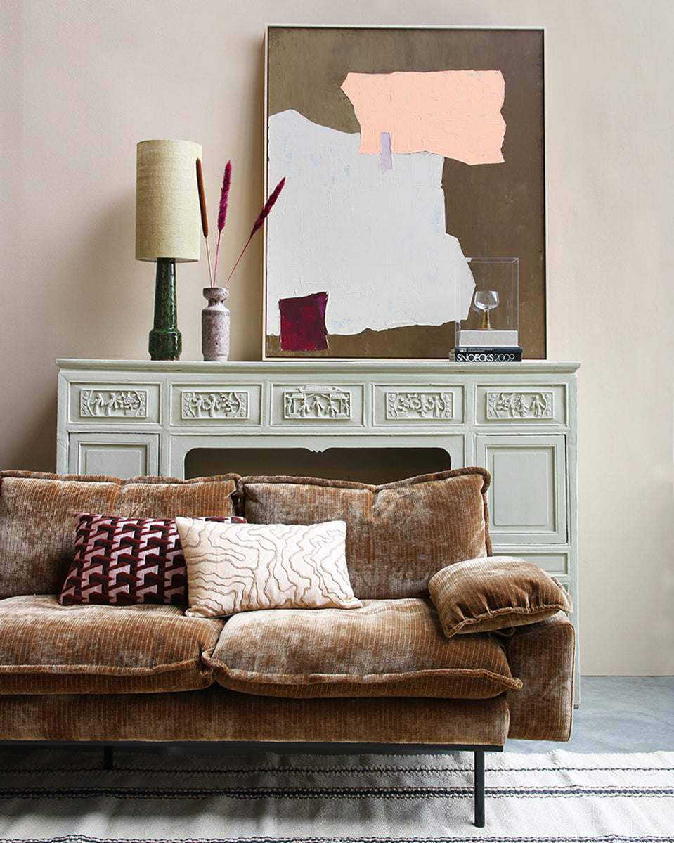 Retro 4 Seater Sofa
