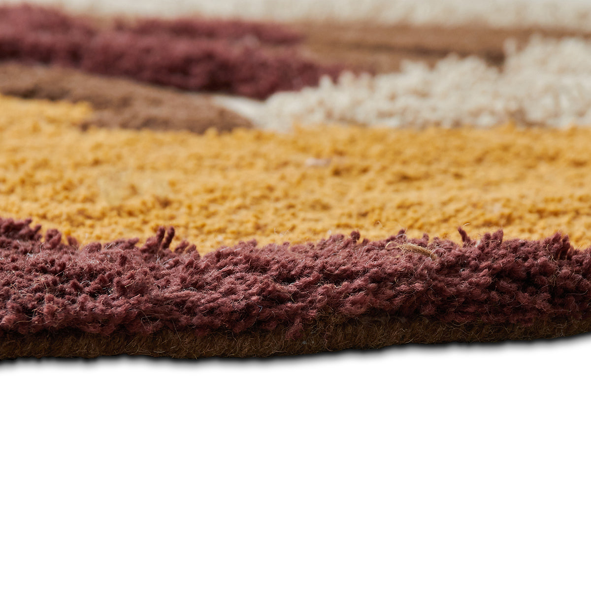 Tufted Melange Round Rug