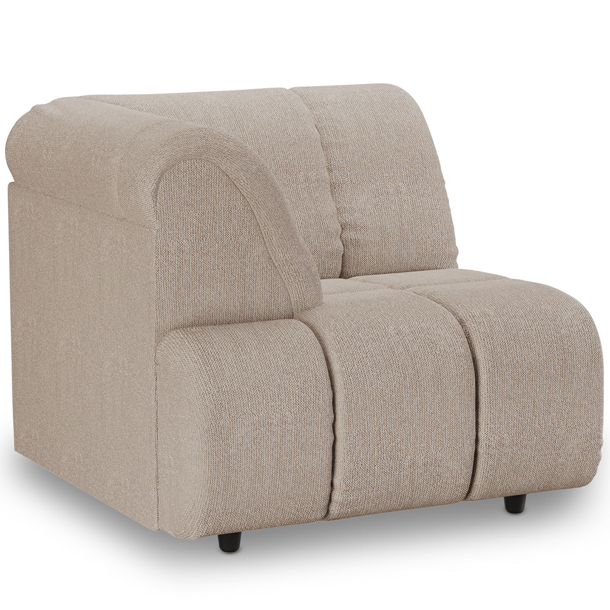 Wave Couch - Element Left High Arm