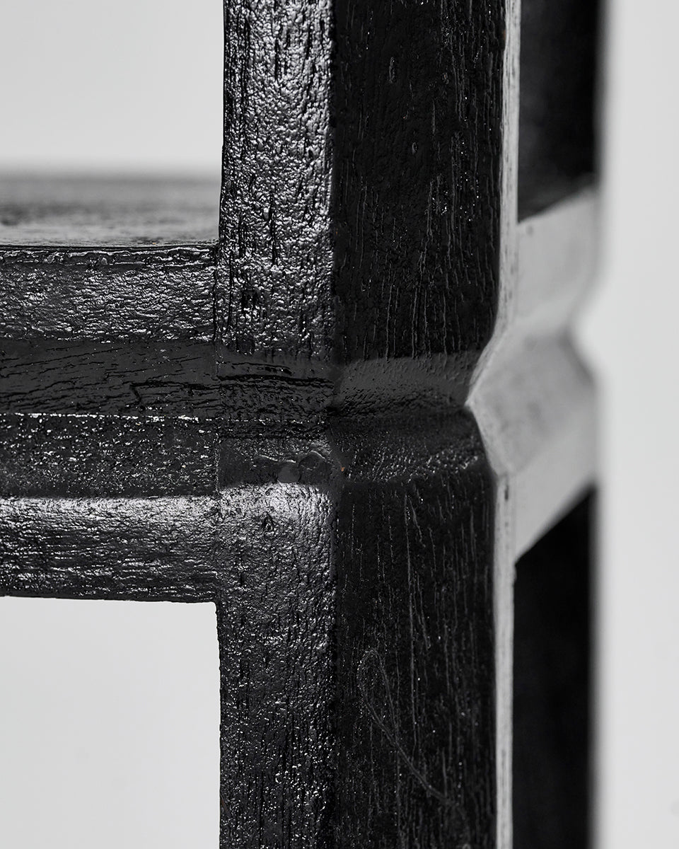 Mono Black Shelving Unit - WOO .Design