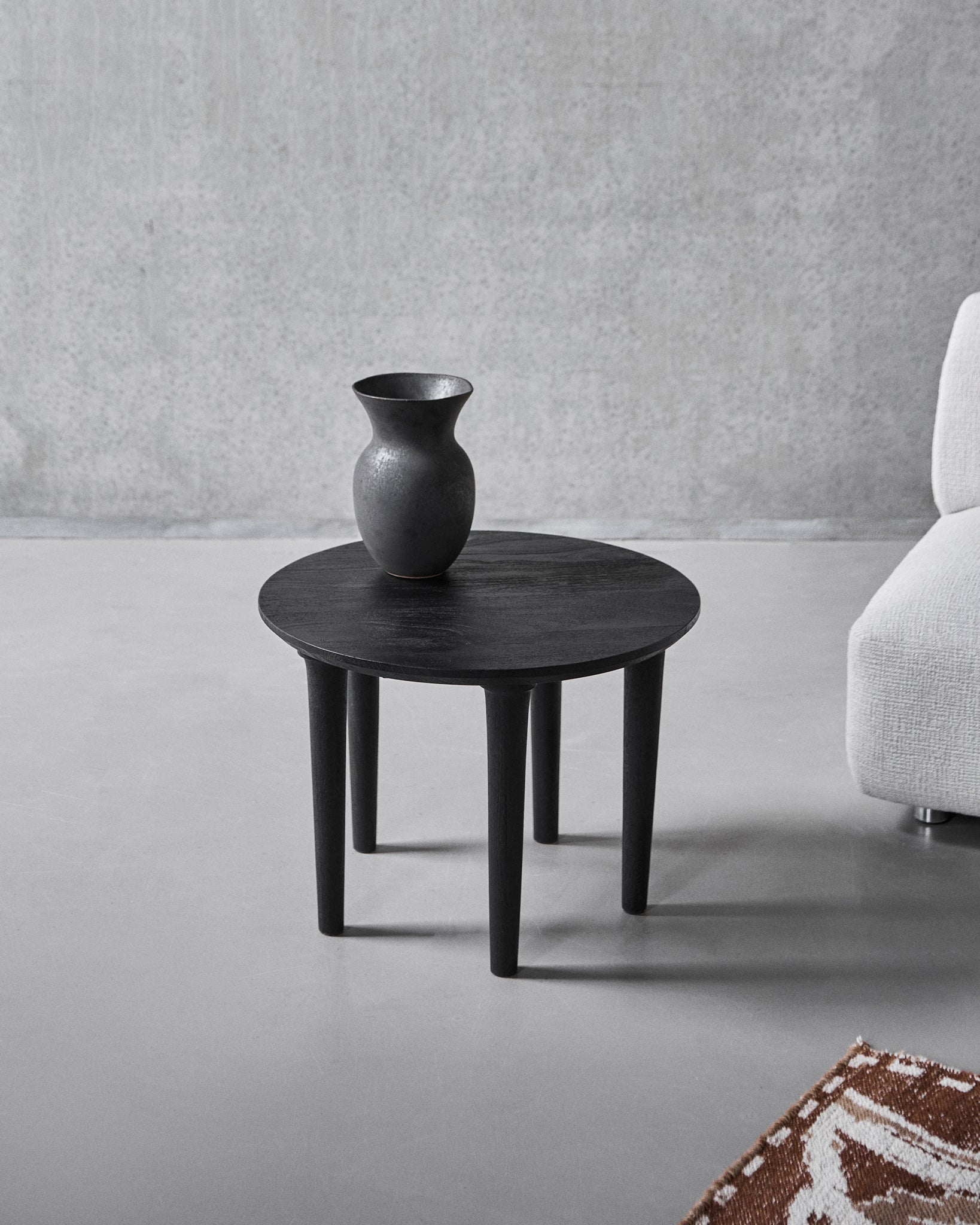 Zanzi Black Side Table