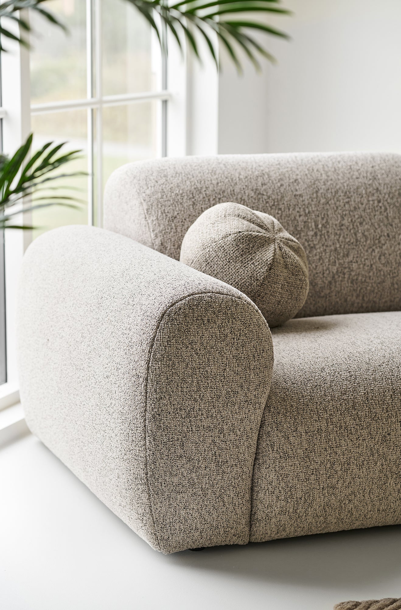 Clyde Stone Grey Lounge Sofa