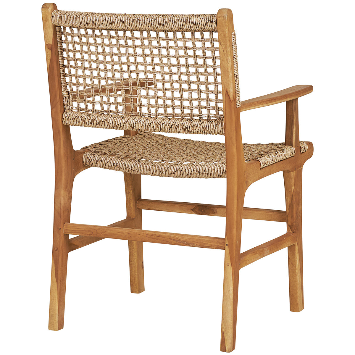 Derby Teak Wood Dining Chair with Armrest