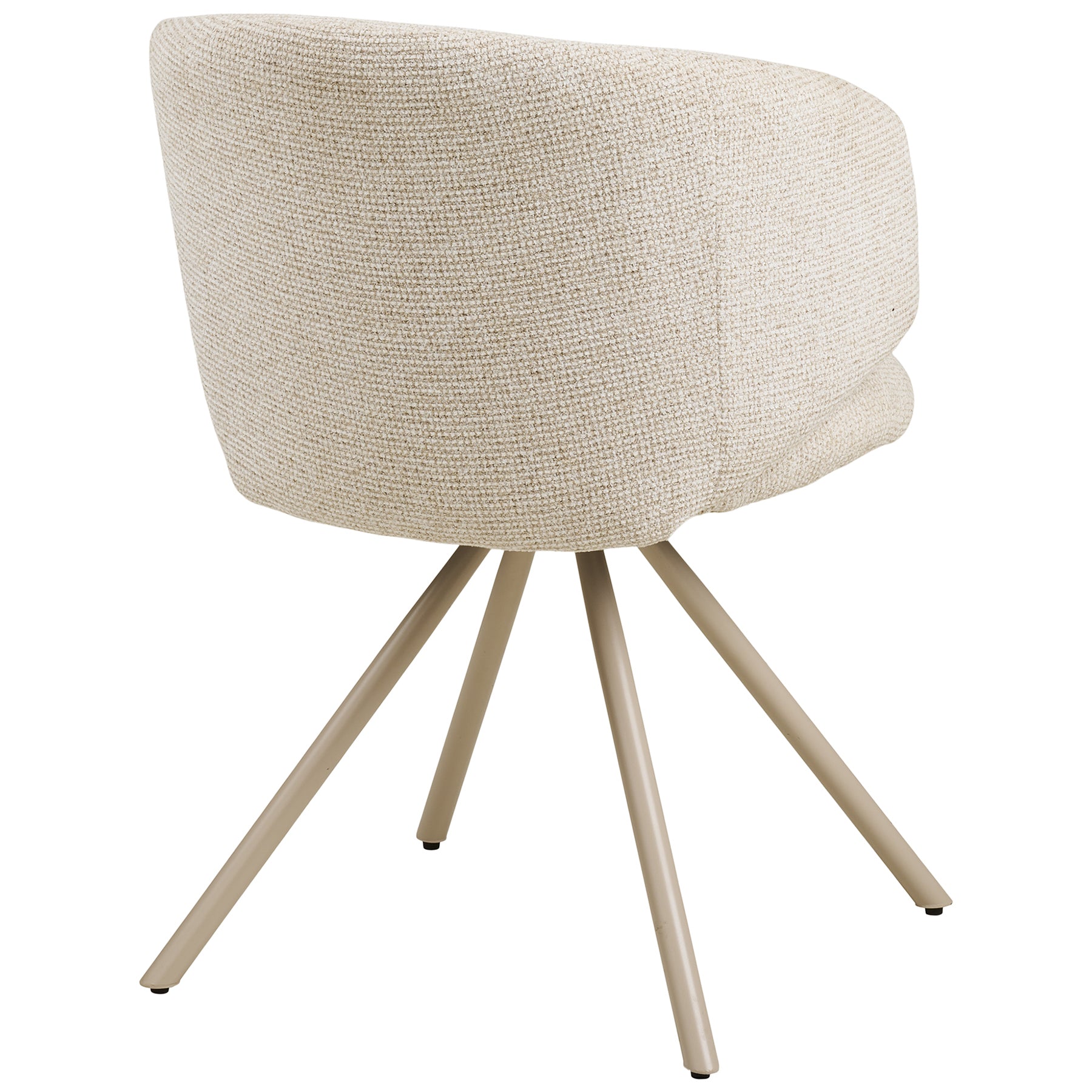 Fulham Sand Swivel Dining Chair