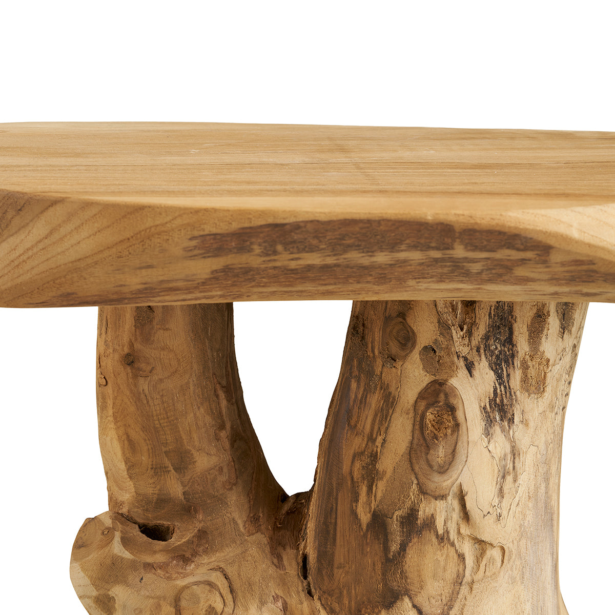 Palena Natural Teak Wood Side Table
