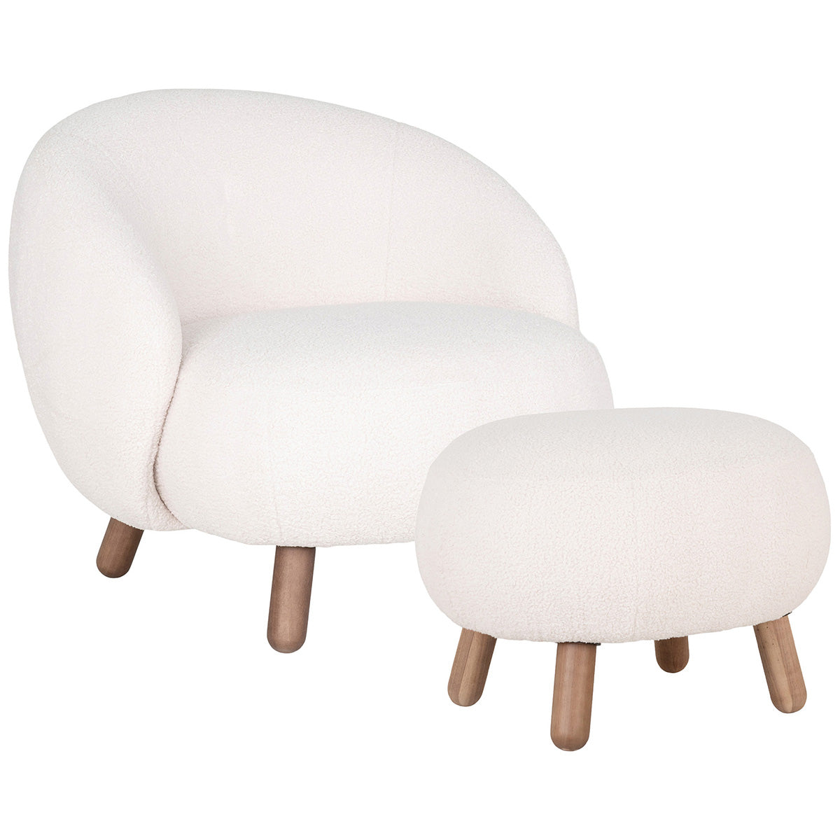 Savona Lounge Chair with Footrest