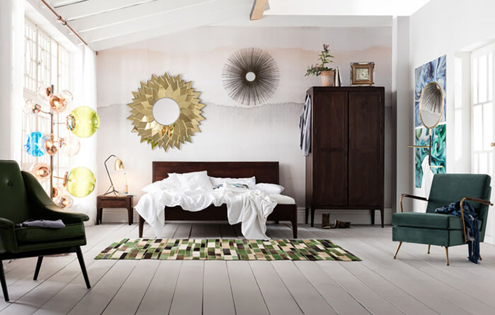 Brooklyn Walnut Wooden Bed