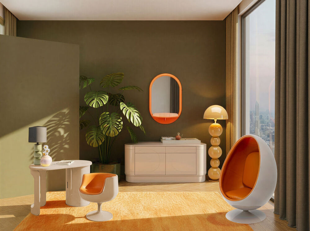 Club Swivel Armchair