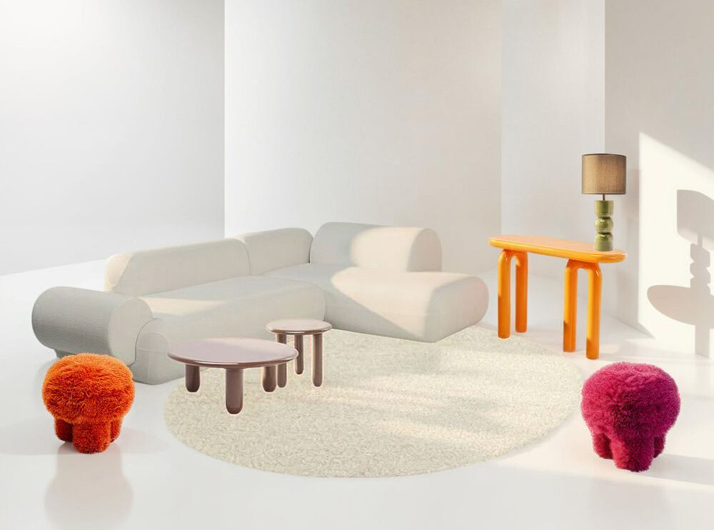 Eliano Mocha Brown Coffee Table