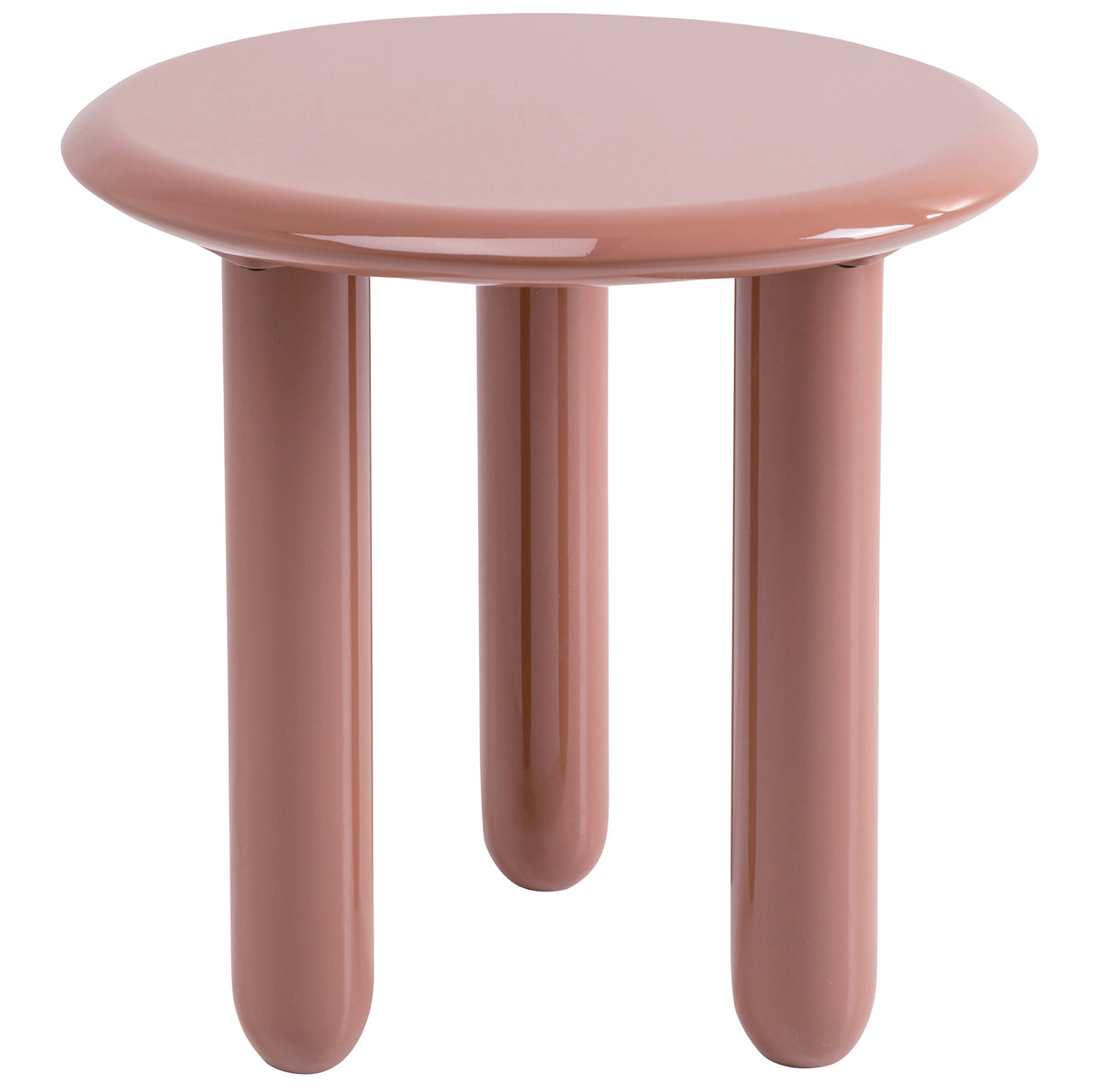 Eliano Mocha Brown Side Table