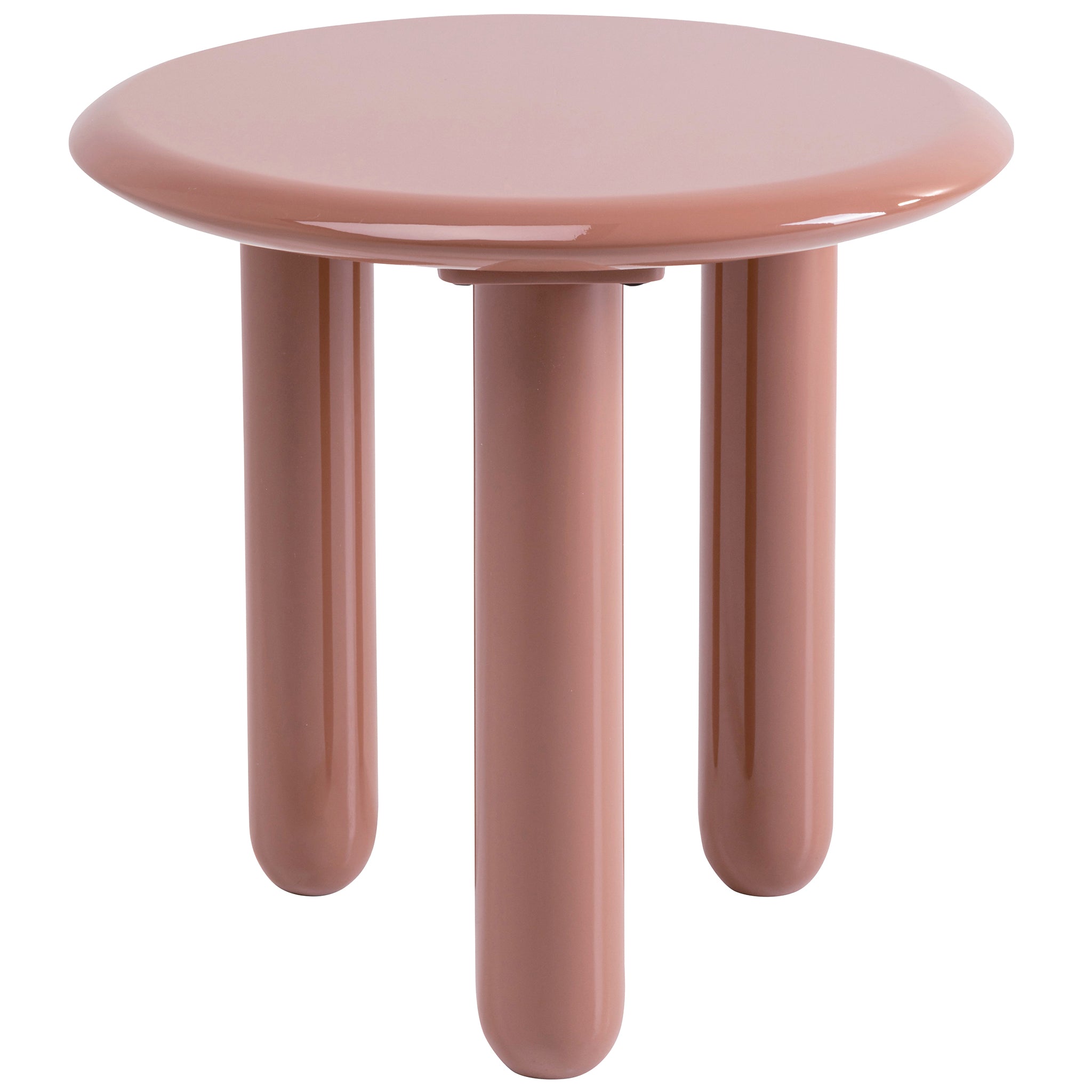 Eliano Mocha Brown Side Table