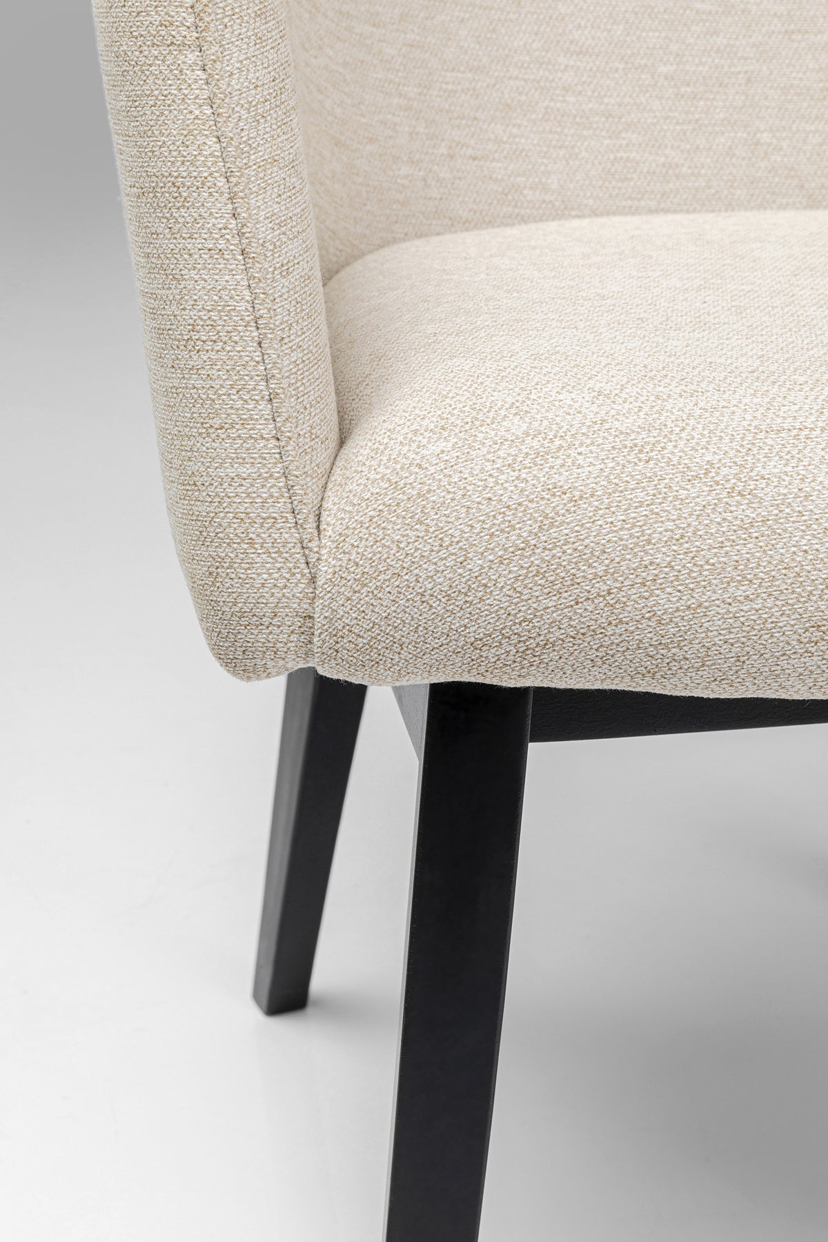 Modino Cream Chair with Armrest