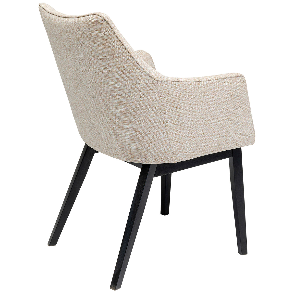 Modino Cream Chair with Armrest