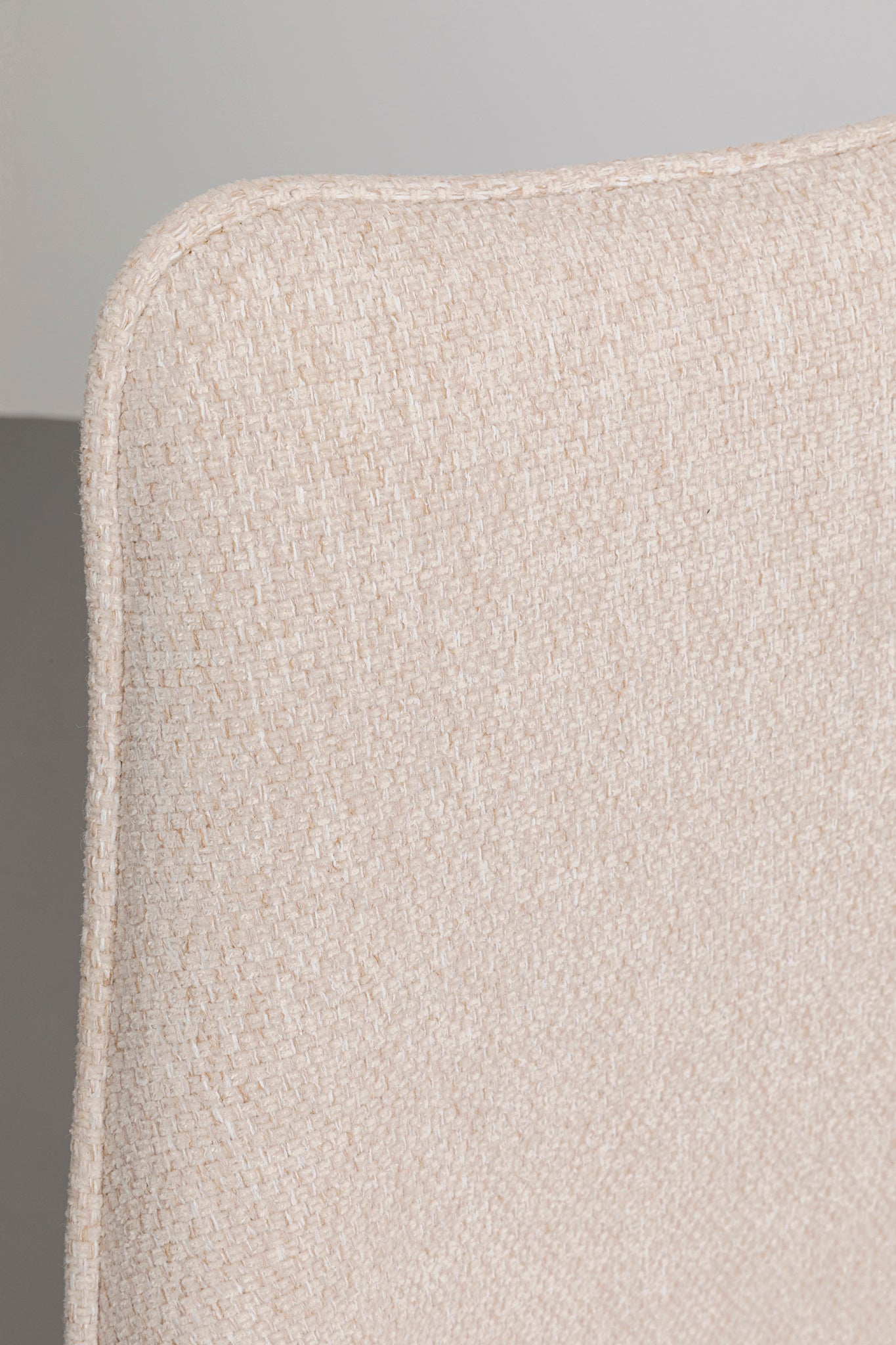 Modino Cream Swivel Chair with Armrest