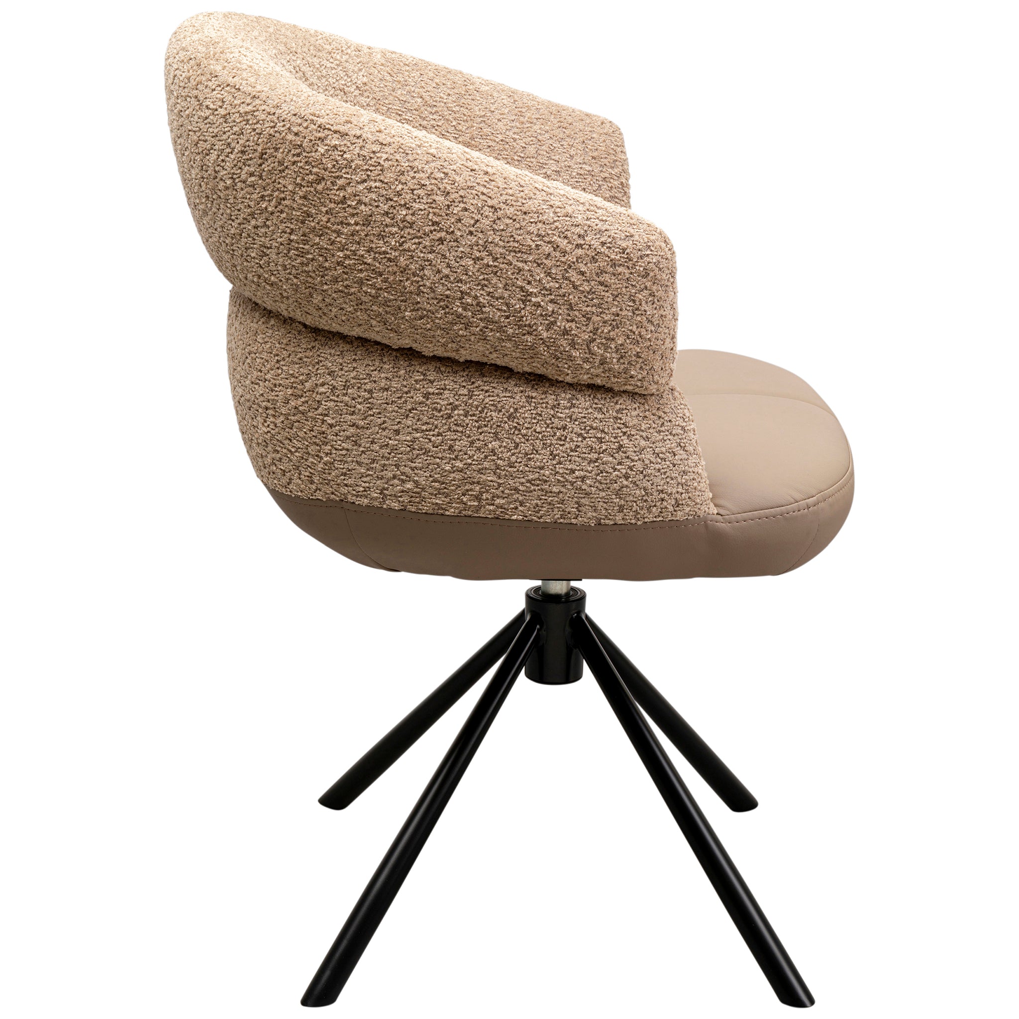 Tasty Swivel Chair with Armrest