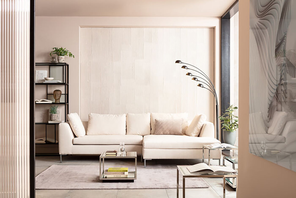 Gianni Cream Corner Sofa