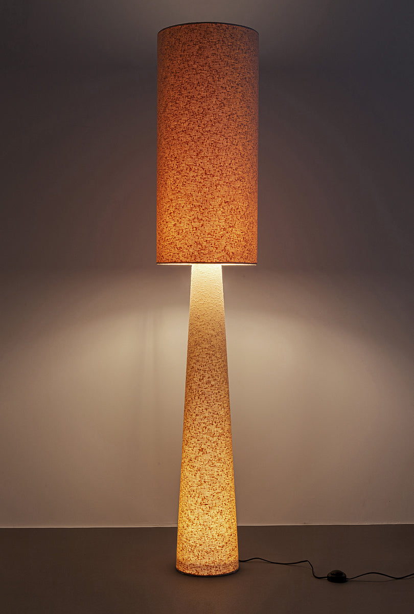 Marleen Beige Boucle Floor Lamp