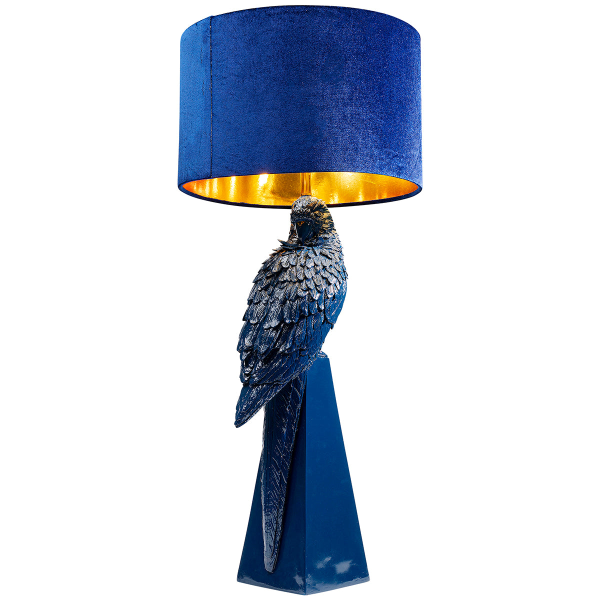 Parrot Blue Table Lamp
