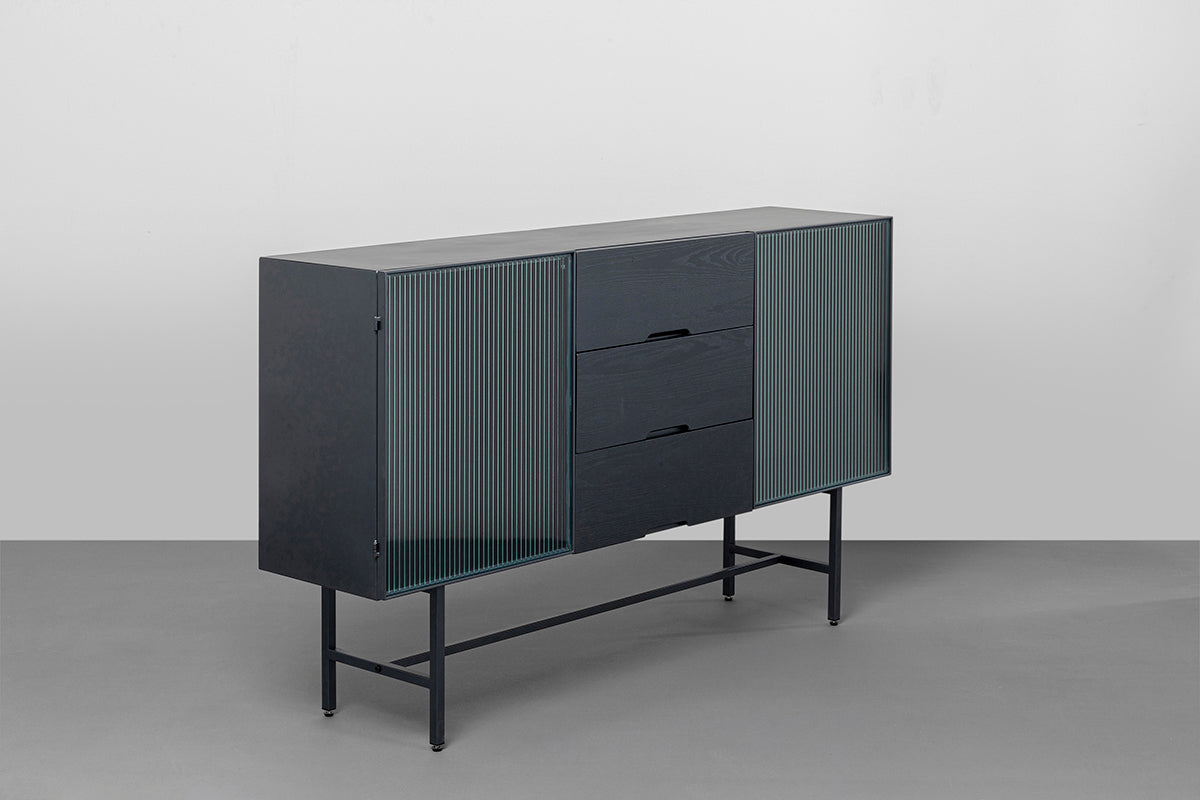 San Diego Black Drawers Sideboard (Display)