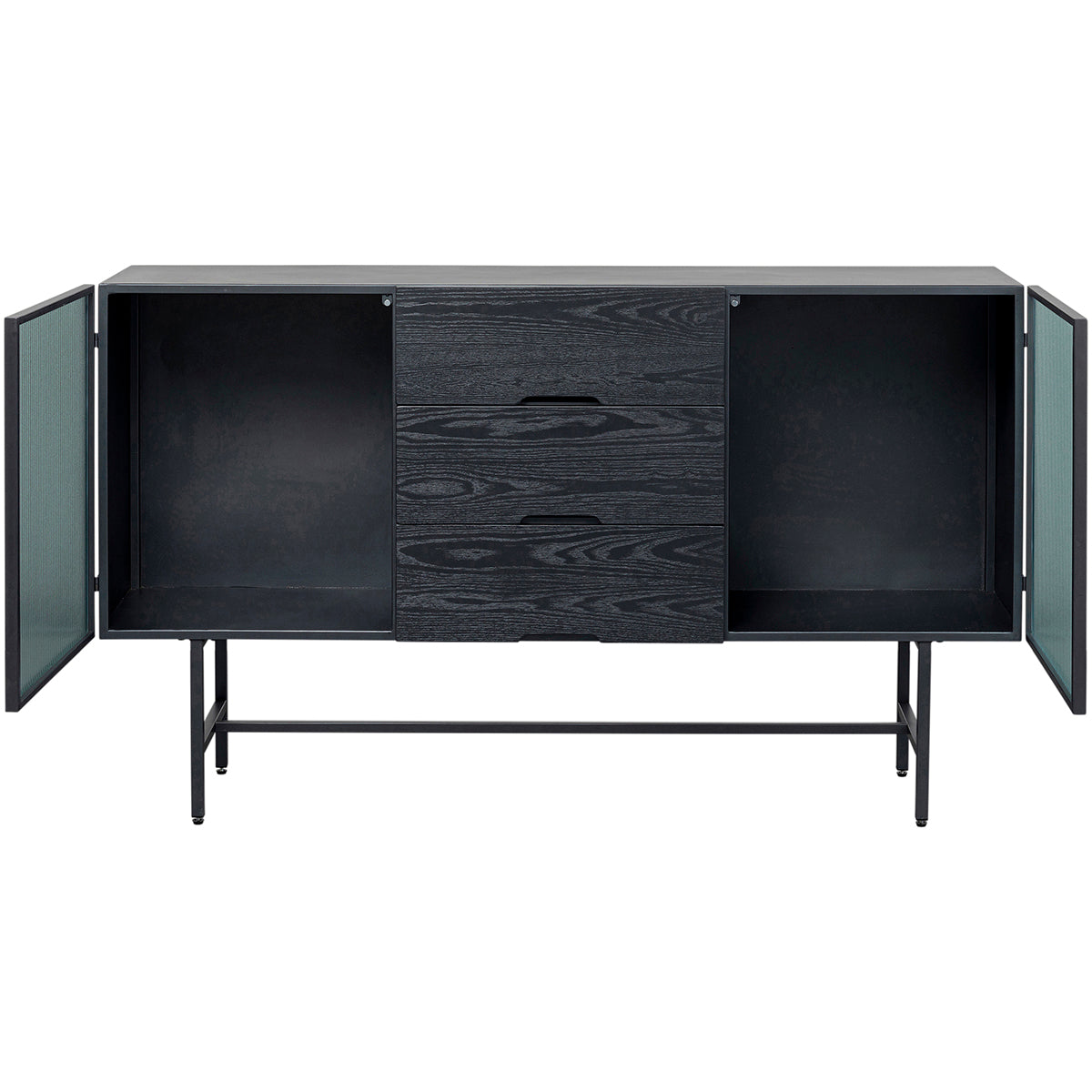 San Diego Black Drawers Sideboard (Display)