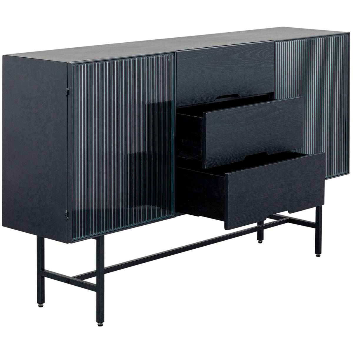 San Diego Black Drawers Sideboard (Display)