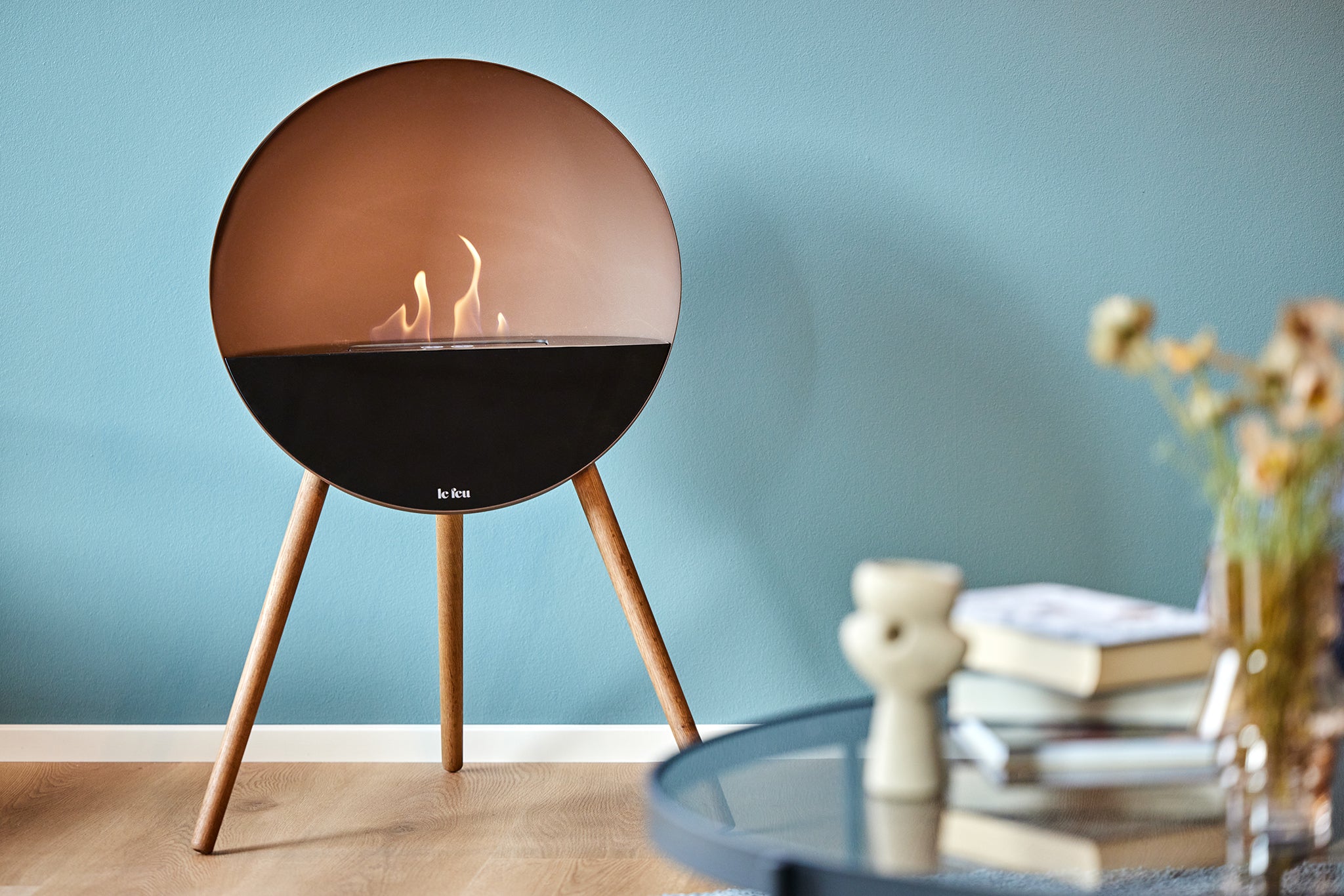 Eye Black Bio Fireplace